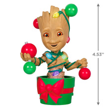 Load image into Gallery viewer, Marvel Guardians of the Galaxy O Christmas Groot Ornament With Ligh
