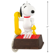Load image into Gallery viewer, Peanuts® 75th Anniversary Hello, Snoopy! Ornament With Sound