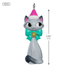 Load image into Gallery viewer, Mini Christmas Kitty Ornament, 1.25"