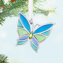Load image into Gallery viewer, Mini Bitty Bright Butterfly Metal Ornament, 1.25"