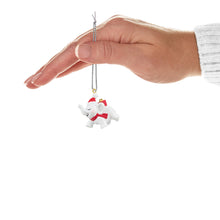 Load image into Gallery viewer, Mini Festive White Elephant Ornament