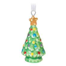 Load image into Gallery viewer, Mini O Tiny Tree! Porcelain Ornament