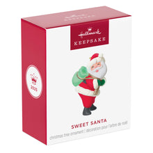 Load image into Gallery viewer, Mini Sweet Santa Ornament