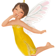 Load image into Gallery viewer, Yellow Dress Fairy Keepsake Ornament
