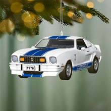 Load image into Gallery viewer, Classic American Cars 1976 Ford Mustang Cobra II 2026 Metal Ornament