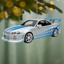 Load image into Gallery viewer, The Car's the Star 2 Fast 2 Furious 1999 Nissan Skyline GT-R Metal Ornament