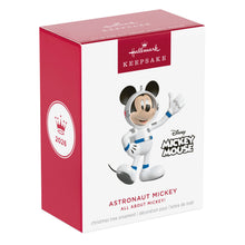 Load image into Gallery viewer, Disney All About Mickey! Astronaut Mickey Ornament