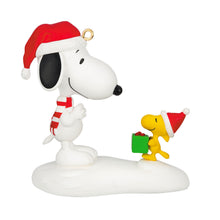 Load image into Gallery viewer, Peanuts® Spotlight on Snoopy The Perfect Gift Ornament - 29th in series