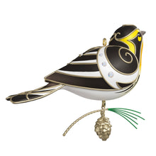 Load image into Gallery viewer, The Beauty of Birds Blackburnian Warbler Ornament- 21st in The Beauty of Birds  series.
