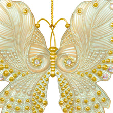 Load image into Gallery viewer, 2025 Gold Iridescent Butterfly Keepsake Ornament  -9th in the Brilliant Butterflies Keepsake Ornament series.