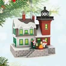 Load image into Gallery viewer, Holiday Lighthouse - 14th in the series