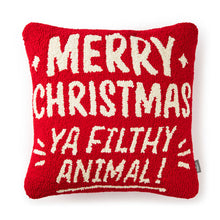 Load image into Gallery viewer, Home Alone Ya Filthy Animal Throw Pillow, 16x16