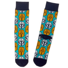 Load image into Gallery viewer, Hallmark Star Wars: The MandalorIan™ Helmet Novelty Crew Socks