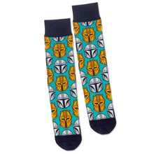 Load image into Gallery viewer, Hallmark Star Wars: The MandalorIan™ Helmet Novelty Crew Socks