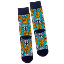 Load image into Gallery viewer, Hallmark Star Wars: The MandalorIan™ Helmet Novelty Crew Socks
