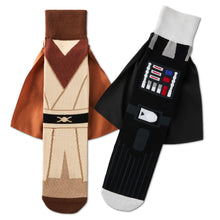 Load image into Gallery viewer, NEW- Star Wars™ Obi-Wan Kenobi™ and Darth Vader™ Novelty Socks