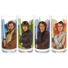 Load image into Gallery viewer, NEW-Star Wars™ Jedi™ Drinking Glasses, Set of 4