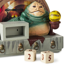 Load image into Gallery viewer, NEW-Star Wars Jabba the Hutt Perpetual Calendar With Sound