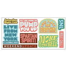 Load image into Gallery viewer, SNL Best of SNL Slogans Collectible Drinking Glass, 13.5 oz.