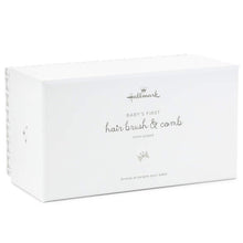 Load image into Gallery viewer, Baby's First Hair Brush and Comb, Set of 2