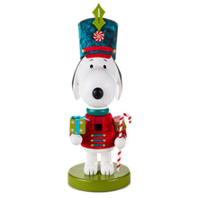 Load image into Gallery viewer, Peanuts® Snoopy Drum Major Nutcracker Figurine, 13.25"