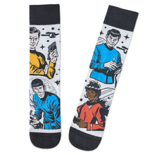 Load image into Gallery viewer, Star Trek™ Crew of the Enterprise Novelty Crew Socks