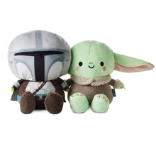 Load image into Gallery viewer, Large Better Together Star Wars: The Mandalorian™ and Grogu™ Magnetic Plush Pair, 10.5"