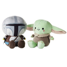 Load image into Gallery viewer, Large Better Together Star Wars: The Mandalorian™ and Grogu™ Magnetic Plush Pair, 10.5"
