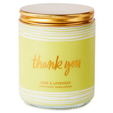Load image into Gallery viewer, Thank You Scented Single-Wick Jar Candle, 7 oz.