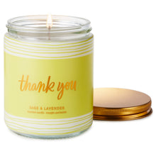 Load image into Gallery viewer, Thank You Scented Single-Wick Jar Candle, 7 oz.
