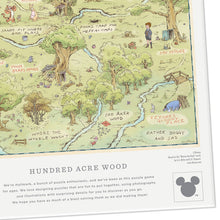 Load image into Gallery viewer, Disney Winnie the Pooh Hundred Acre Wood Map 1000-Piece Puzzle