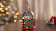 Load and play video in Gallery viewer, Jolly Jukebox Musical Ornament With Light