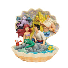 Load image into Gallery viewer, Jim Shore Disney Traditions Little Mermaid Shell Scene