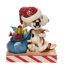 Load image into Gallery viewer, Santa Snoopy with List and Bag