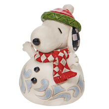 Load image into Gallery viewer, Snoopy Snowman Mini