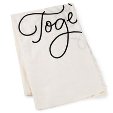 Load image into Gallery viewer, Better Together Embroidered Throw Blanket, 80x60