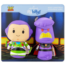 Load image into Gallery viewer, itty bittys® Disney/Pixar Toy Story Buzz Lightyear and Emperor Zurg Plush, Set of 2