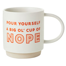 Load image into Gallery viewer, Cup of Nope Funny Mug, 16 oz.