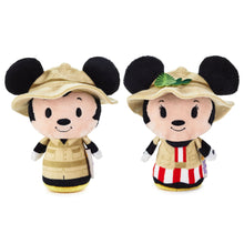 Load image into Gallery viewer, itty bittys® Walt Disney World 50th Anniversary Jungle Cruise Mickey and Minnie Plush, Set of 3