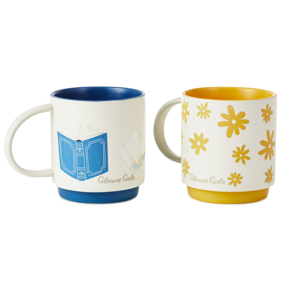 Gilmore Girls Lorelai and Rory Stacking Mugs, Set of 2