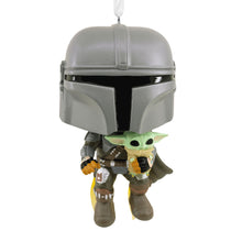 Load image into Gallery viewer, Hallmark Ornament Star Wars The Mandalorian™ With Grogu™ Funko POP!®