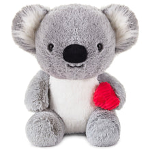 Load image into Gallery viewer, Be There When You Can’t Recordable Koala Stuffed Animal With Heart, 11”