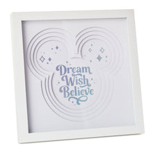 Load image into Gallery viewer, Dream Wish Believe Framed Art, 10.5x10.5