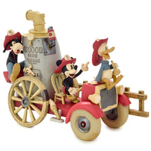 Load image into Gallery viewer, Disney Mickey Mouse & Friends Do Good Bring Friends Fire Engine Limited Edition 2022 Figurine, 5.5"