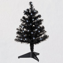Load image into Gallery viewer, Miniature Black Pre-Lit Tree