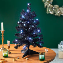 Load image into Gallery viewer, Miniature Black Pre-Lit Tree