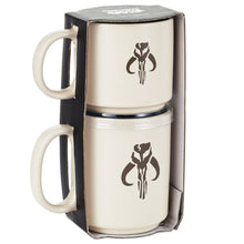 Load image into Gallery viewer, Star Wars: The Mandalorian™ and Grogu™ Adult and Child Stacking Mugs, Set of 2