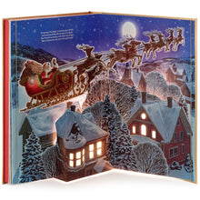 Load image into Gallery viewer, The Night Before Christmas Pop-Up Book With Light and Sound