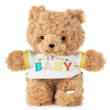 Load image into Gallery viewer, Welcome Baby Recordable Teddy Bear Stuffed Animal, 8.75"