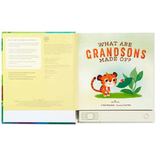 Load image into Gallery viewer, What Are Grandsons Made Of? Recordable Storybook